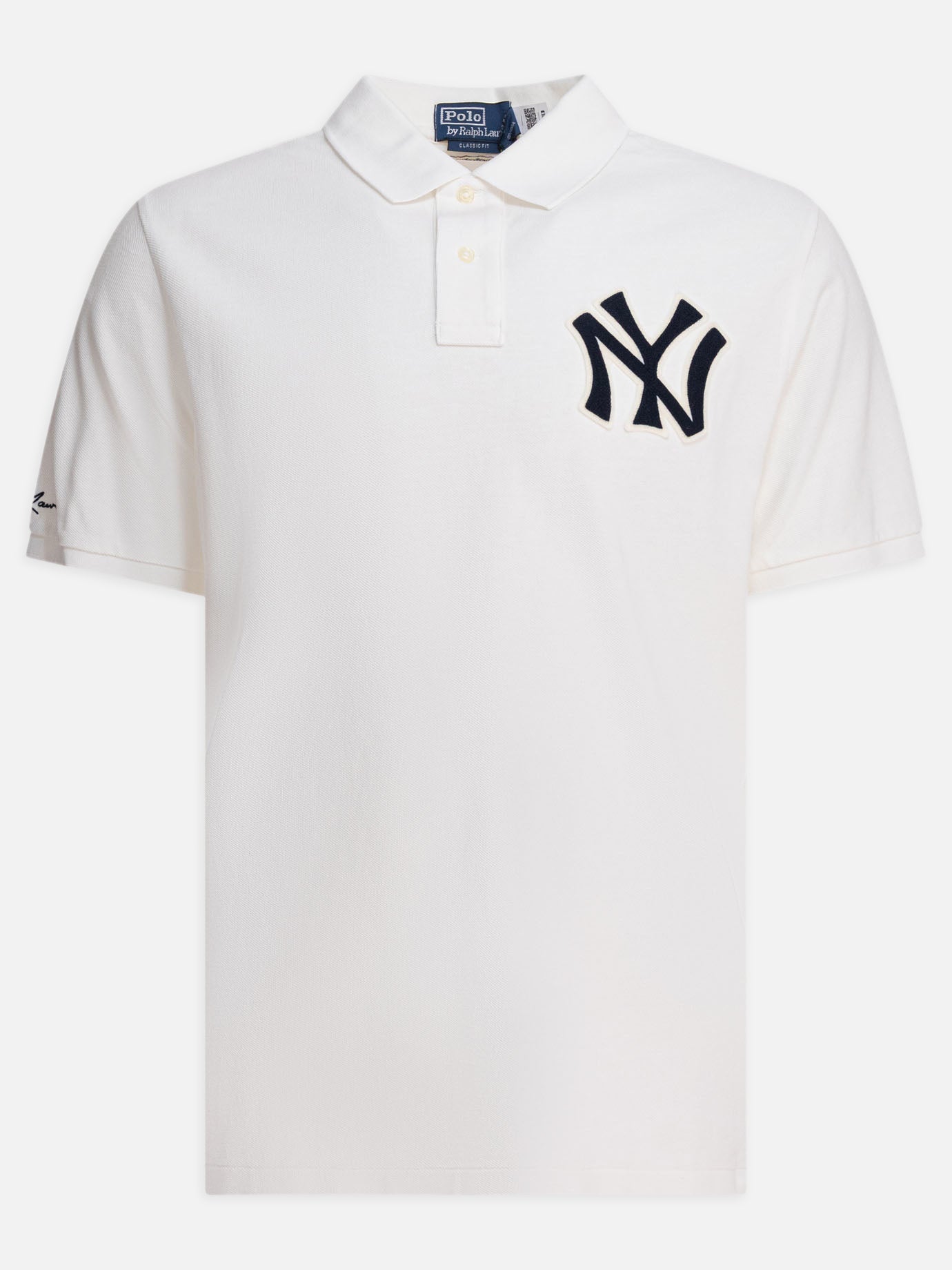 Polo con bottoni Logo  Bianco - Polo Ralph Lauren Uomo | PDP | VIETTI Online Store | thumbnail