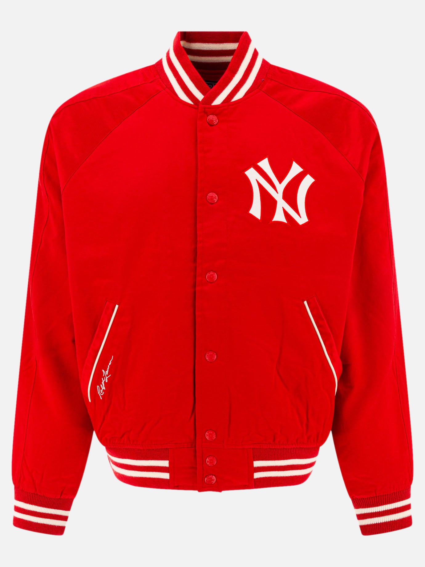 Polo Ralph Lauren "Yankees Polo Ralph Lauren" Jacket Red
