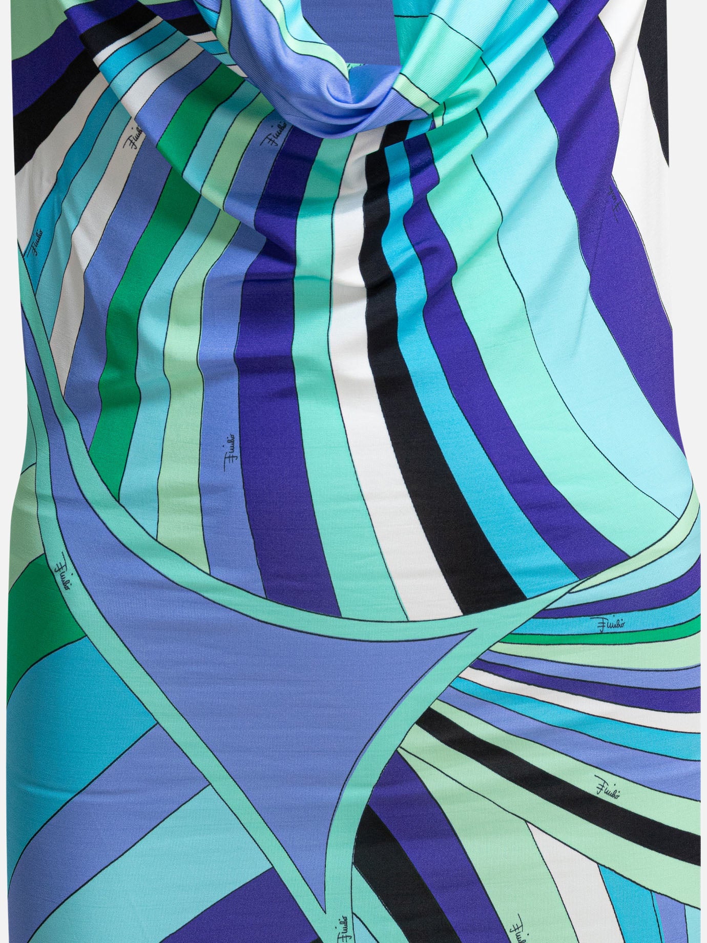 Pucci Abito lungo in stampa Iride 16317255_40 Light blue thumbnail_3