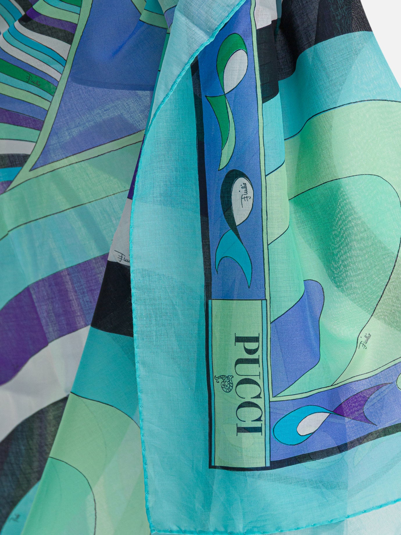 Beach dresses Print  Light blue - Pucci Women | PDP | VIETTI Online Store | thumbnail_4