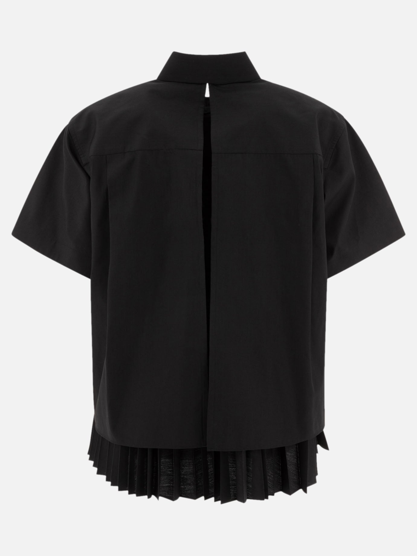 Camicie casual Solid colour  Nero - Sacai Donna | PDP | VIETTI Online Store | thumbnail_2
