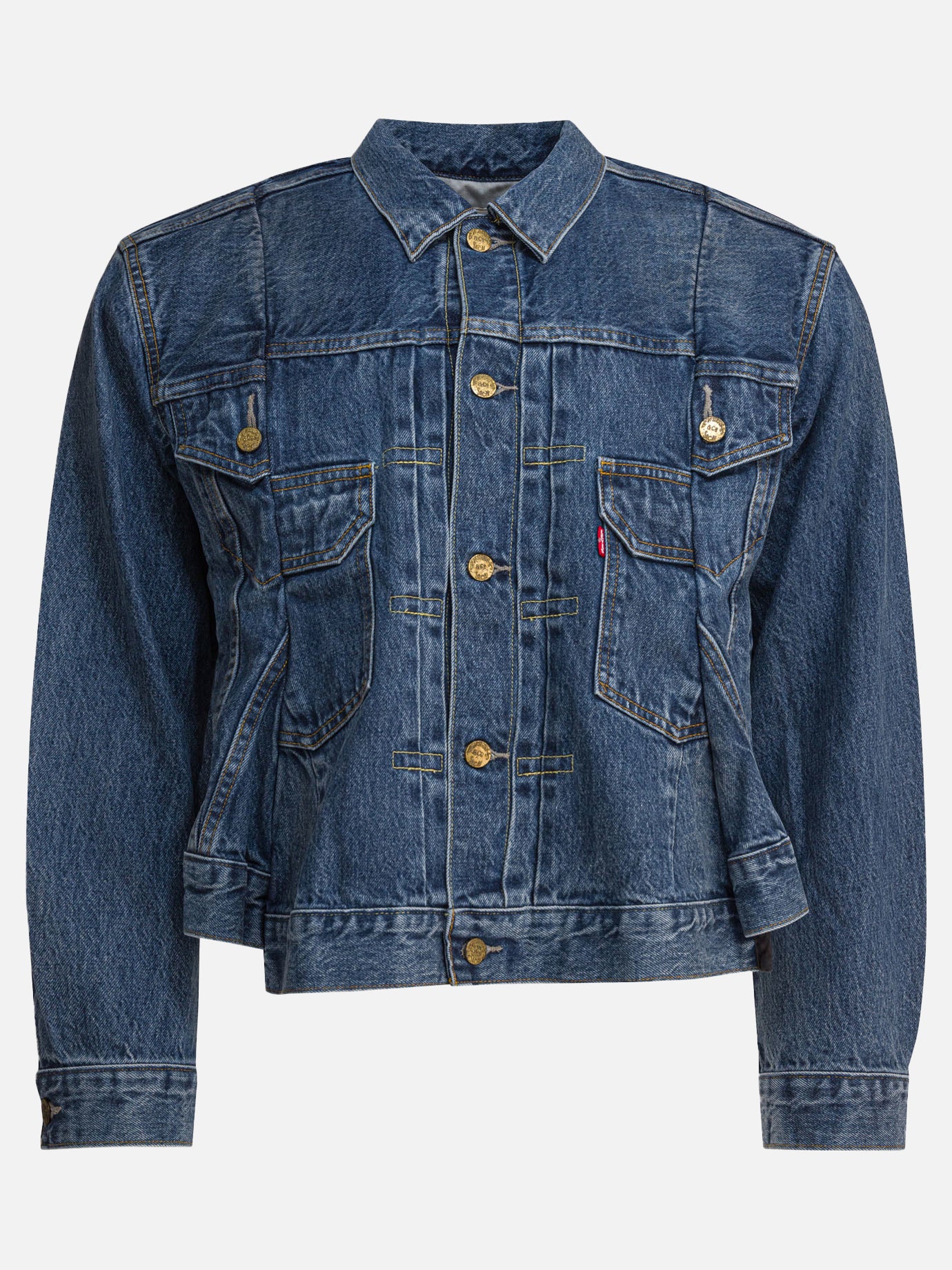 Giacche in denim Denim  Blu - Sacai Donna | PDP | VIETTI Online Store | thumbnail
