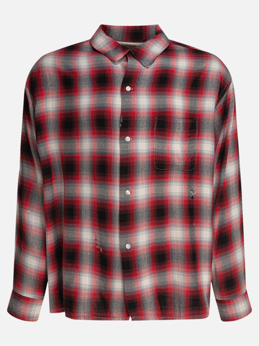 Camicie casual Check  Rosso - ©SAINT M×××××× Uomo | PLP | VIETTI Online Store 
