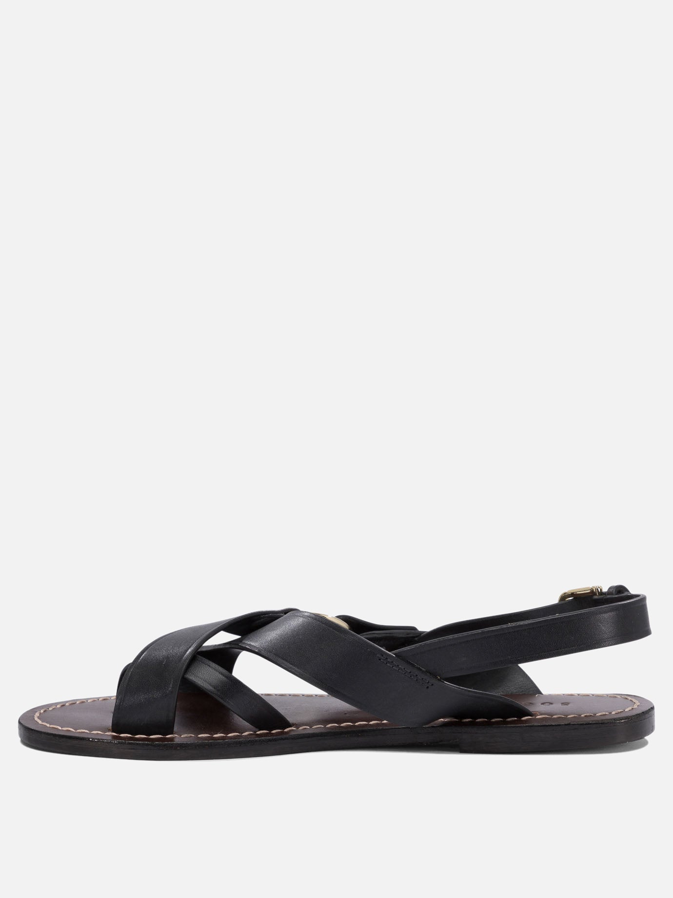 Sandali bassi 100% leather - 100% leather  Nero - Soeur Donna | PDP | VIETTI Online Store | thumbnail_3