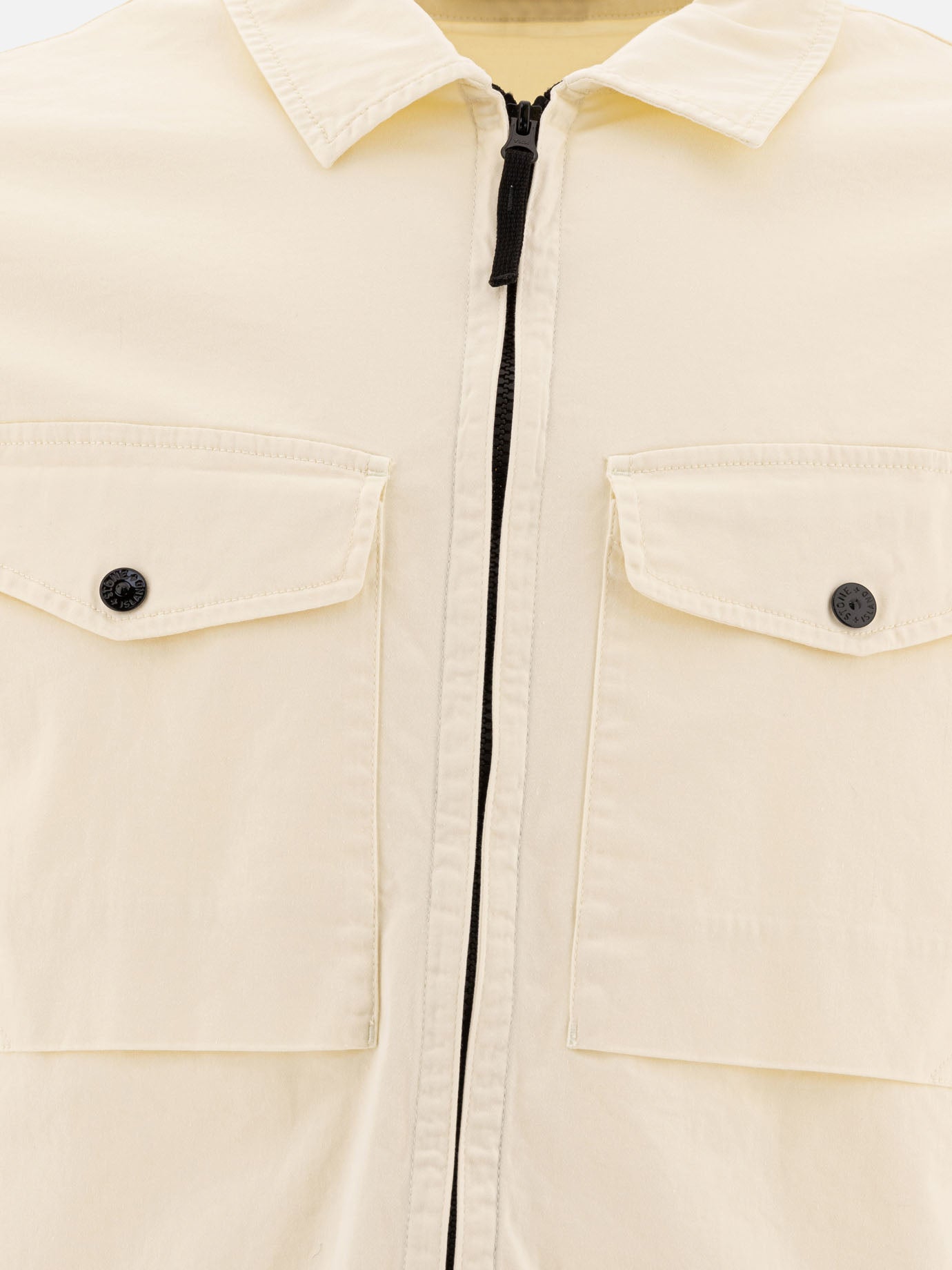 Overshirt jackets Logo  Yellow - Stone Island Men | PDP | VIETTI Online Store | thumbnail_3
