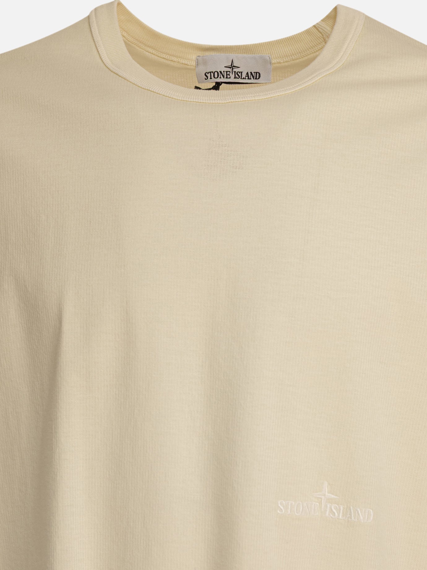 Stone Island Cotton jersey t-shirt 19670073_M Beige thumbnail_3
