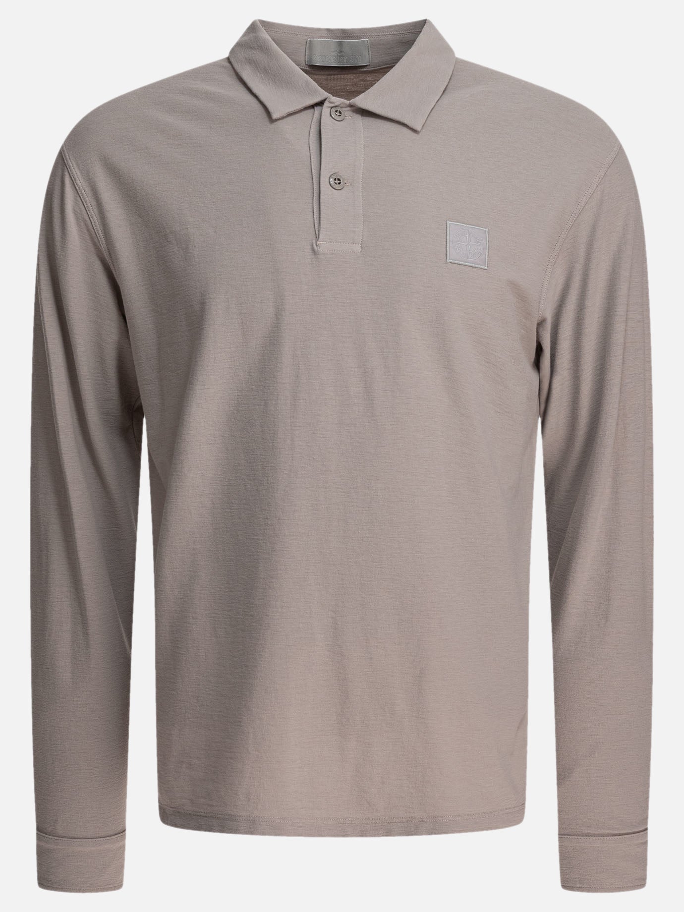 Stone Island Polo in jersey di cotone 18178957_M Grey thumbnail_1