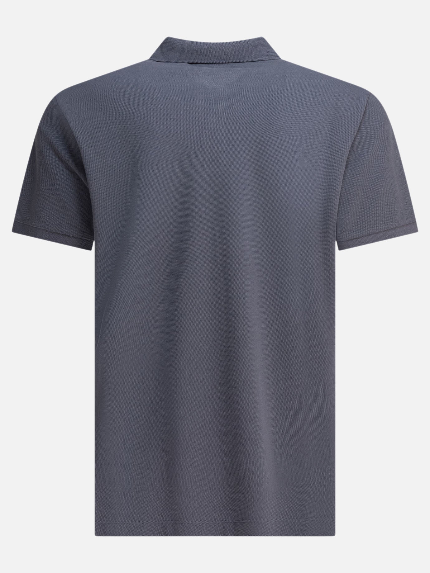 Stone Island Polo in piquet di cotone biologico 17662344_XL Blue thumbnail_2