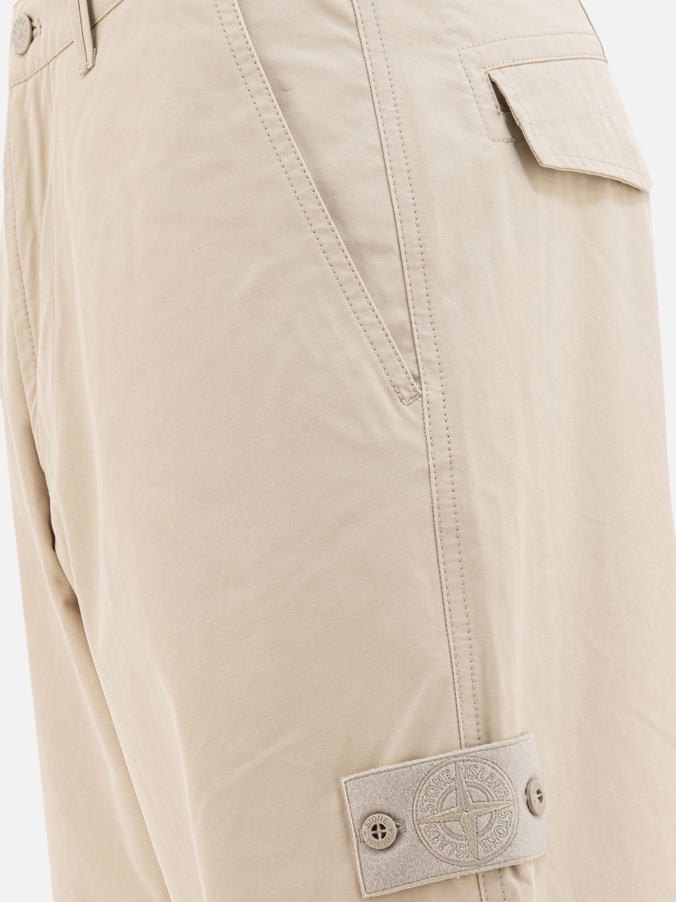Stone Island Watherproof chino trousers 17505126_31 Beige thumbnail_4