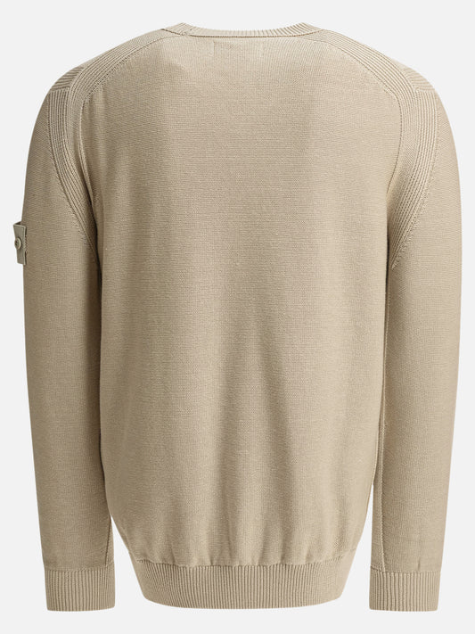 Maglioni girocollo Logo  Beige - Stone Island Uomo | PLP | VIETTI Online Store | 2
