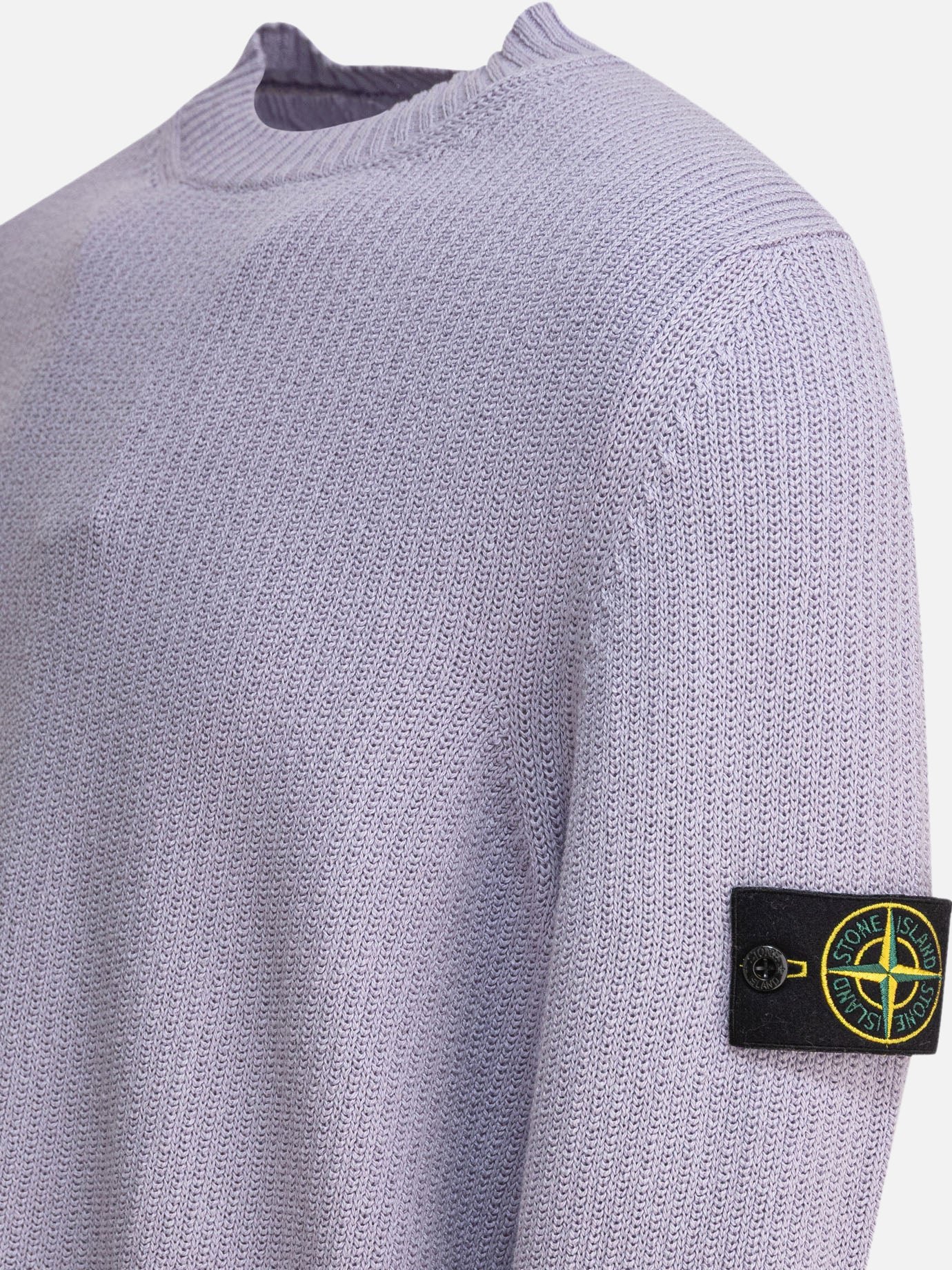 Raw hand organic cotton crewneck sweater