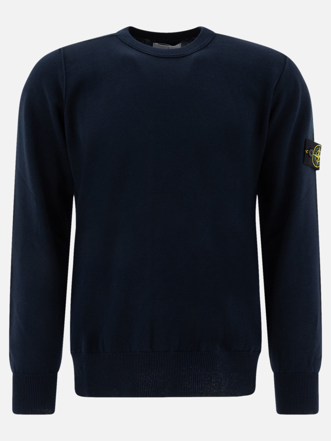 Stone Island Maglione girocollo in morbido cotone 17923911_M Blue thumbnail_1