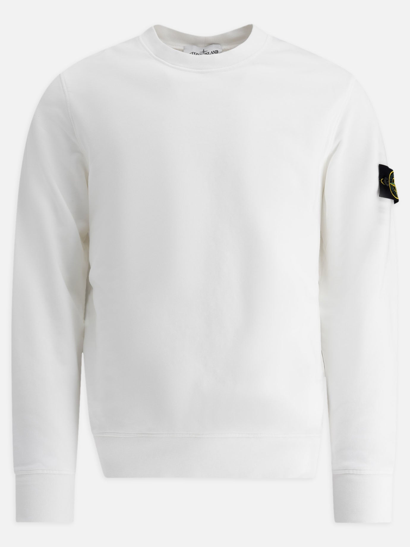Stone Island Organic cotton fleece sweatshirt 18639433_XL White thumbnail_1