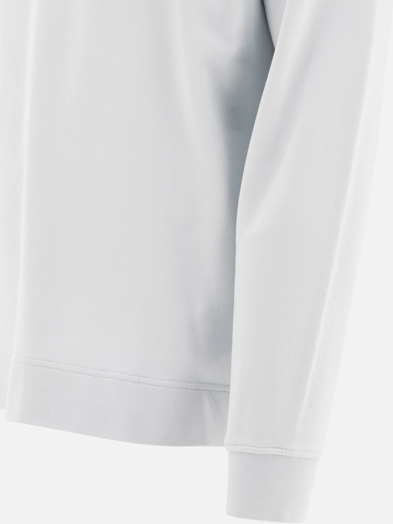 Cotton fleece sweatshirt