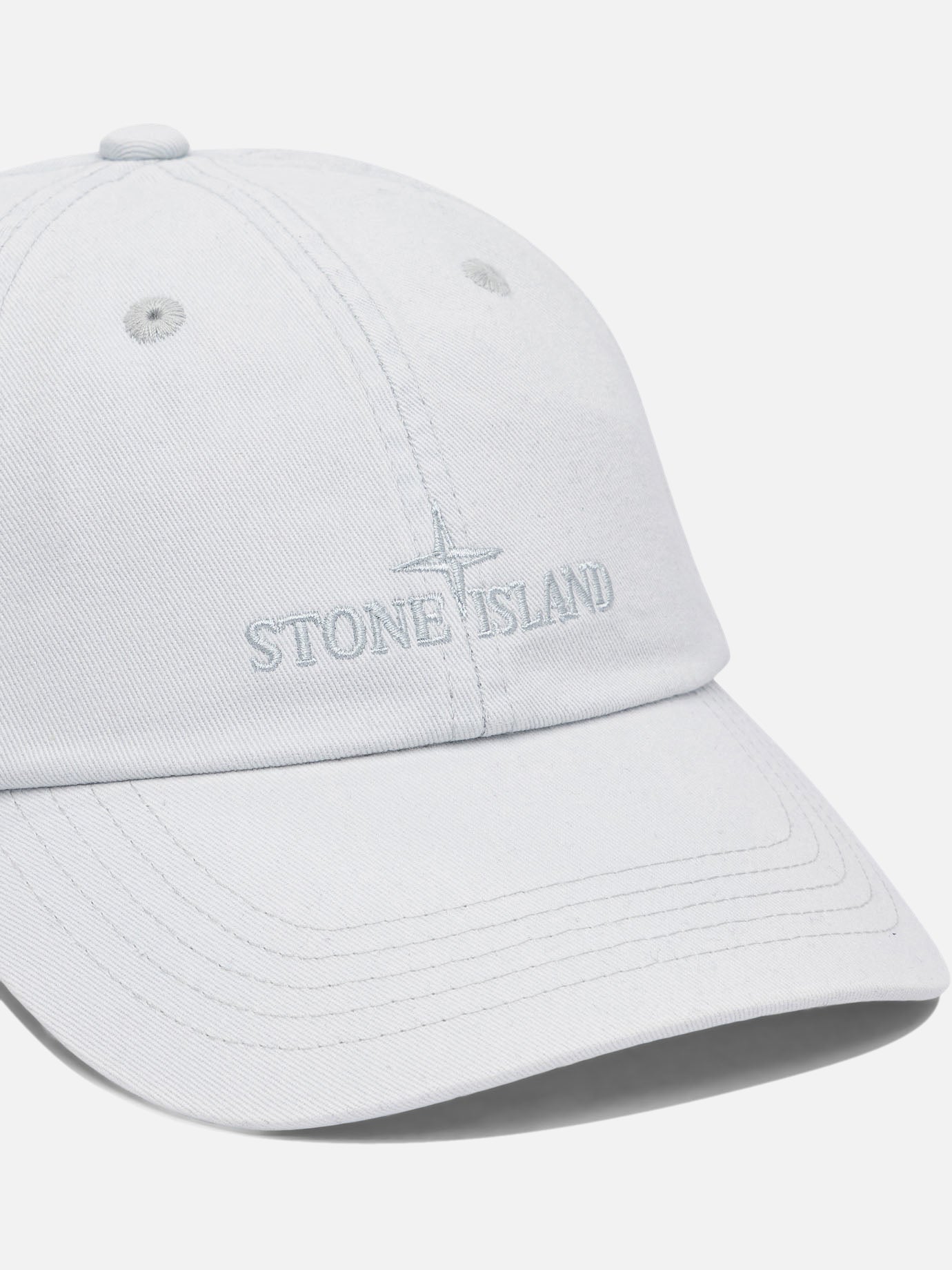 Stone Island &quot;Compass&quot; baseball cap 13503503_UNI Grey thumbnail_4