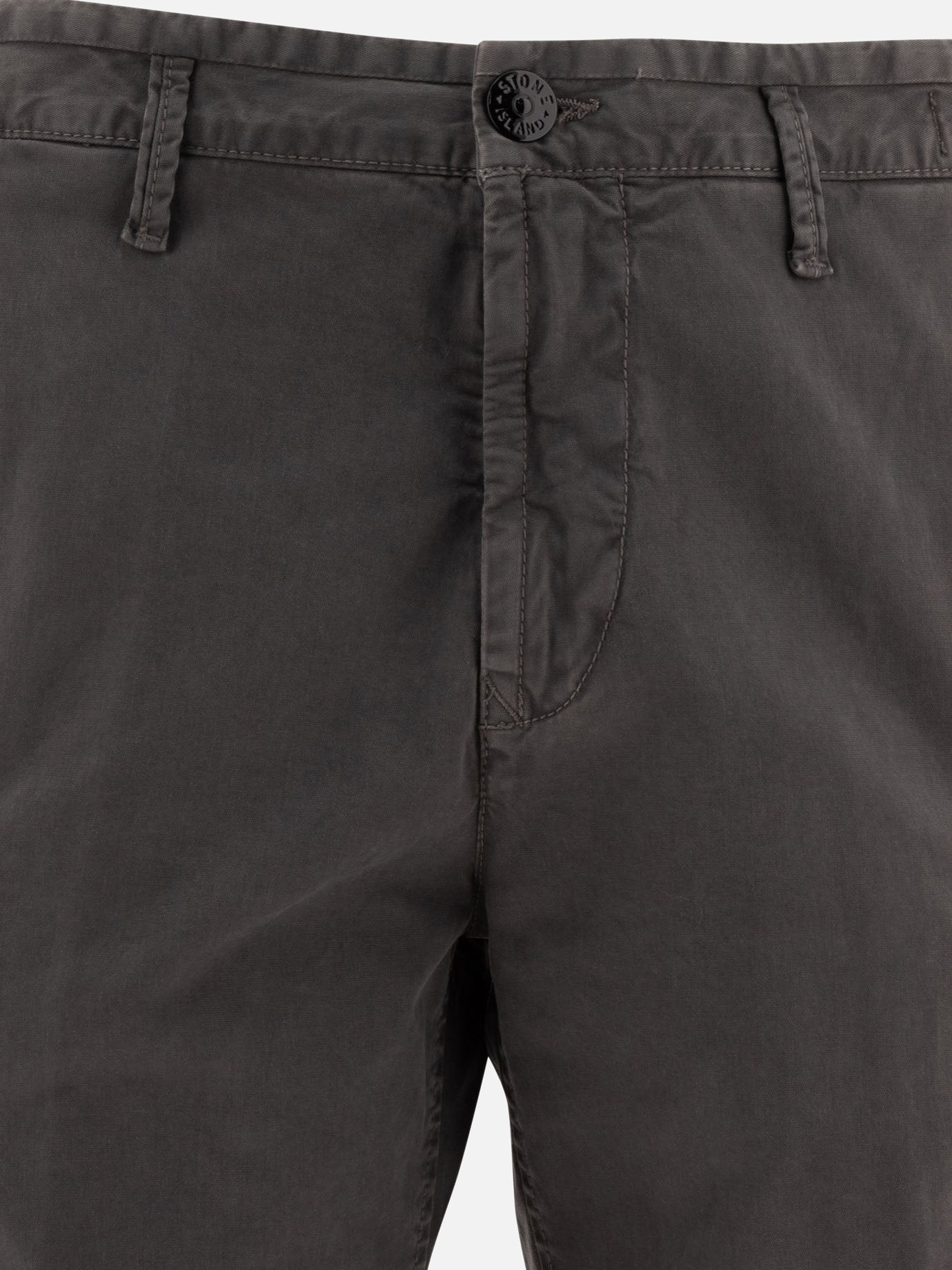 Stone Island Bermuda cargo in cotone broken 17159014_30 Grey thumbnail_3