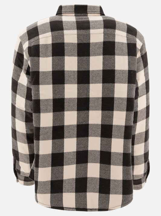 Stüssy "Check" overshirt 13632407_S Black 2
