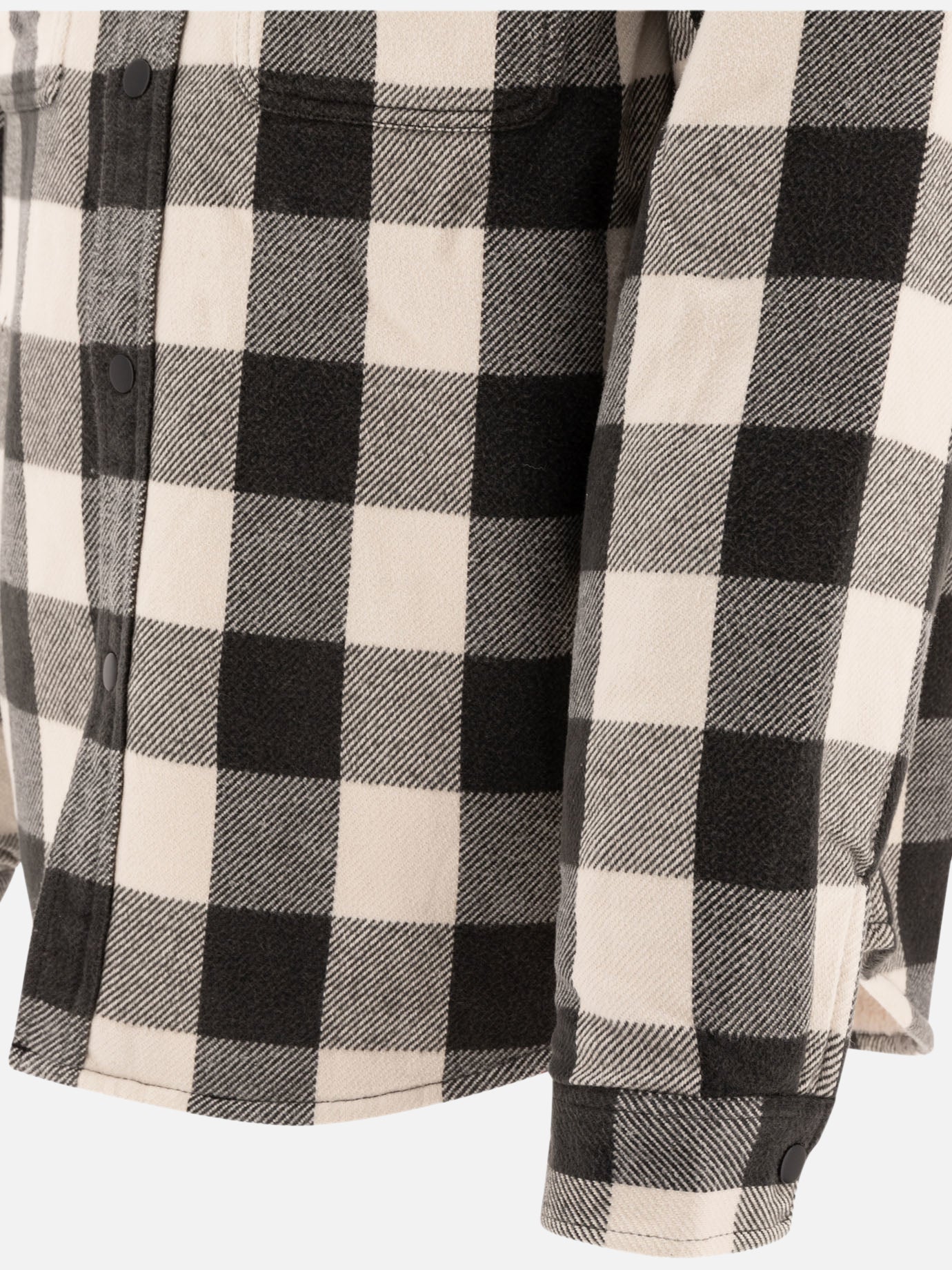 Stüssy &quot;Check&quot; overshirt 13632407_S Black thumbnail_4