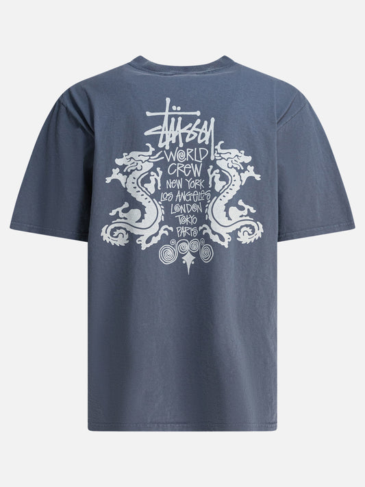 Crewneck t-shirts Solid colour  Blue - Stüssy Men | PLP | VIETTI Online Store | 2
