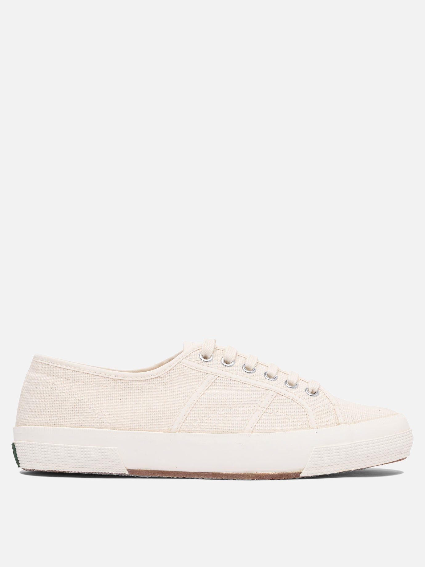 Low top sneakers 100% canvas - 100% rubber  Beige - Superga Men | PDP | VIETTI Online Store | Zoom-Modal
