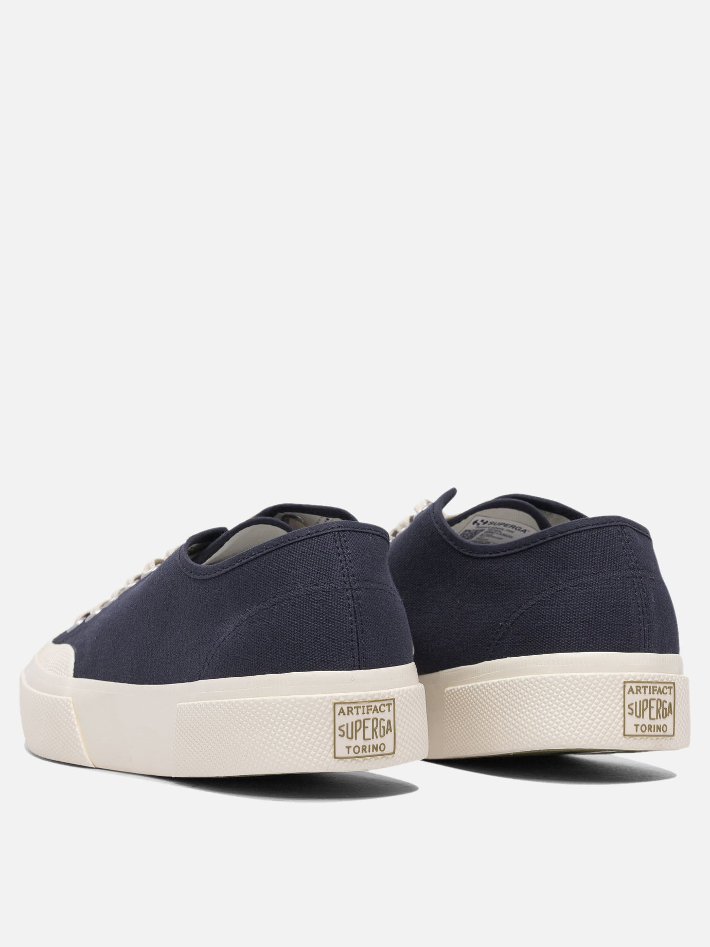 Low top sneakers 100% cotton - 100% rubber  Blue - Superga Men | PDP | VIETTI Online Store | Zoom-Modal_4
