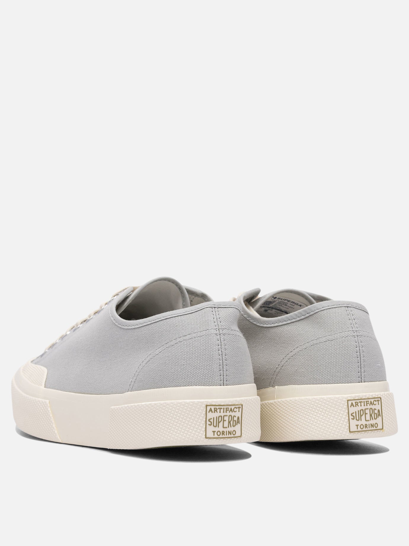 Low top sneakers 100% cotton - 100% rubber  Grey - Superga Men | PDP | VIETTI Online Store | thumbnail_4