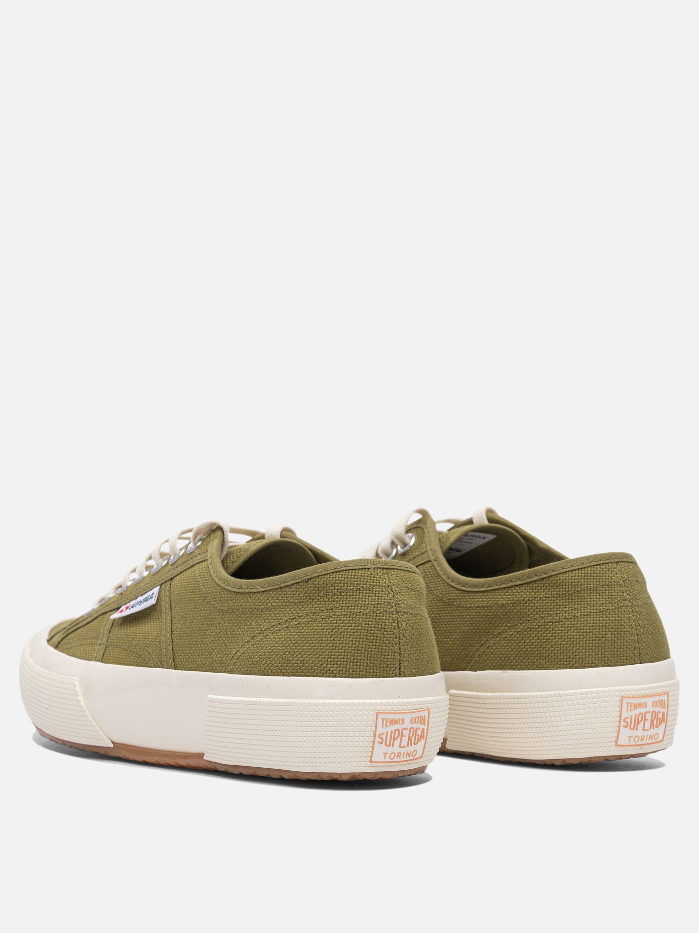 Sneaker basse 100% cotton - 100% rubber  Verde - Superga Uomo | PDP | VIETTI Online Store | Zoom-Modal_4
