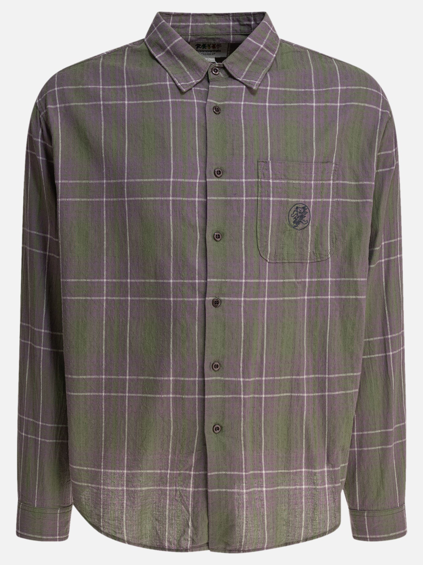 Thisisneverthat® Check shirt Green