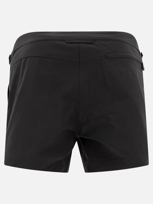 Short da mare Solid colour  Nero - Tom Ford Uomo | PLP | VIETTI Online Store | 2

