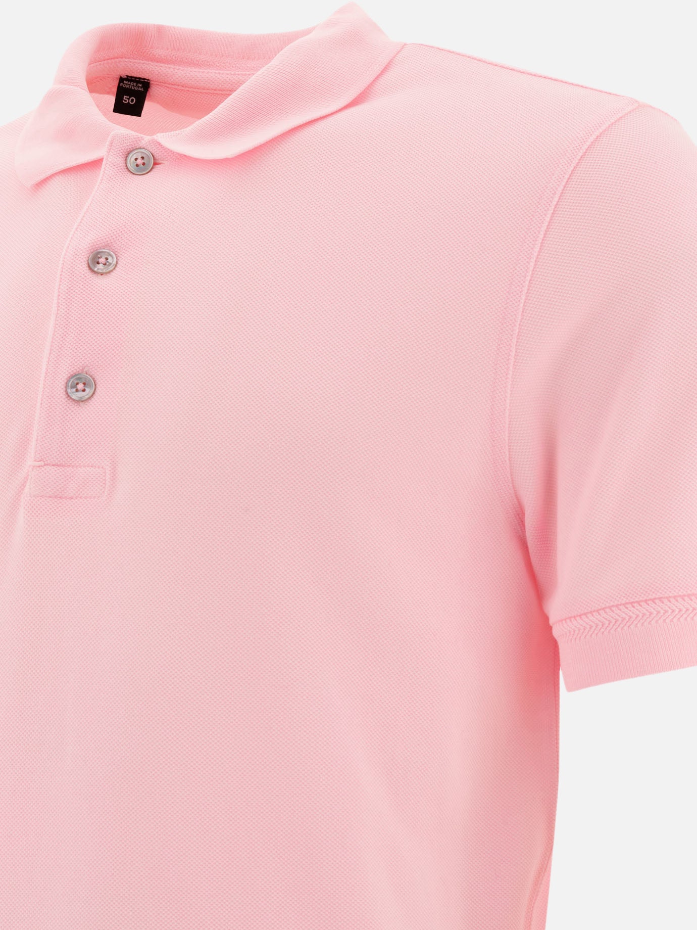 Polo con bottoni Solid colour  Rosa - Tom Ford Uomo | PDP | VIETTI Online Store | thumbnail_4
