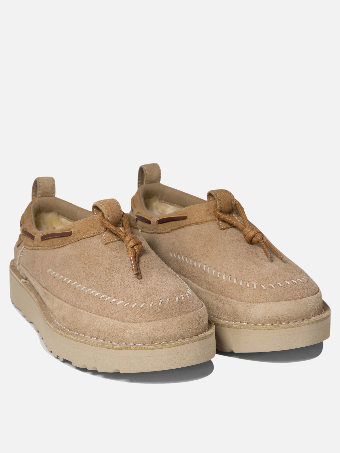 Slippers 100% suede - 100% rubber  Beige - Ugg Women | PDP | VIETTI Online Store | Zoom-Modal_2
