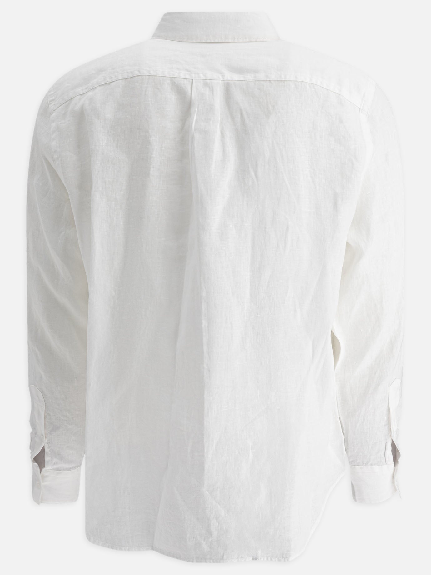 Vince Camicia &quot;Utility&quot; in lino 17463614_S White thumbnail_2
