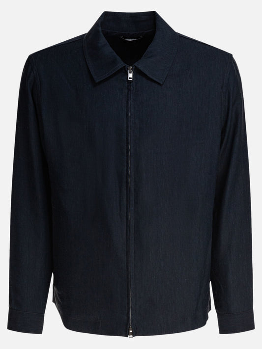 Vince Giacca bomber chiusura con zip 18519202_S Blue 1