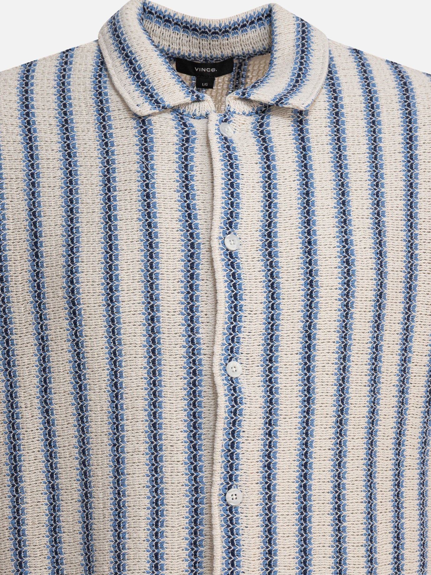 Casual shirts Striped  Light blue - Vince Men | PDP | VIETTI Online Store | Zoom-Modal_3

