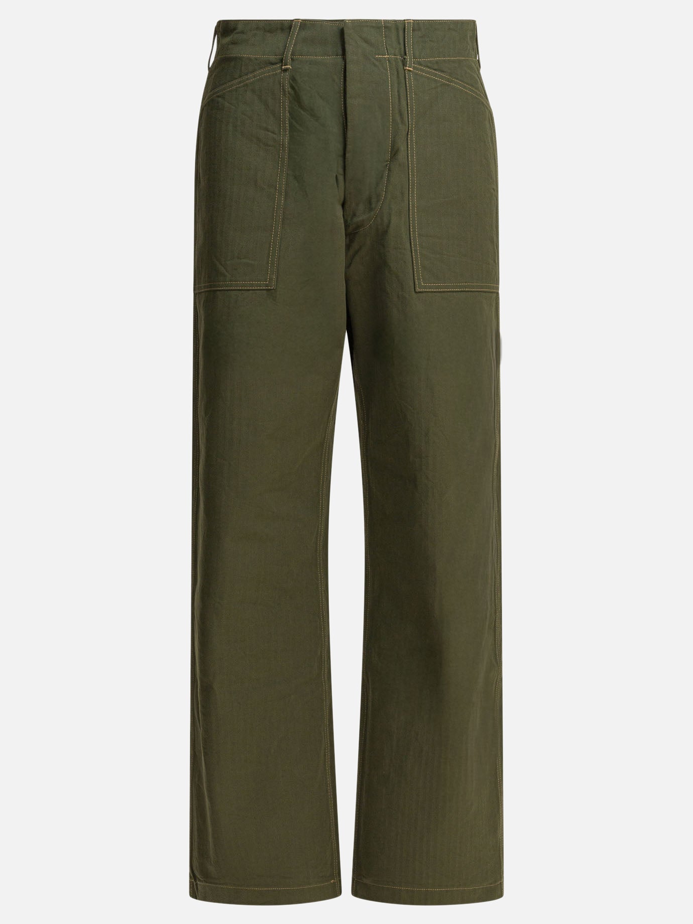 Pantaloni casual Solid colour  Verde - Buzz Rickson&#39;s Uomo | PDP | VIETTI Online Store | thumbnail