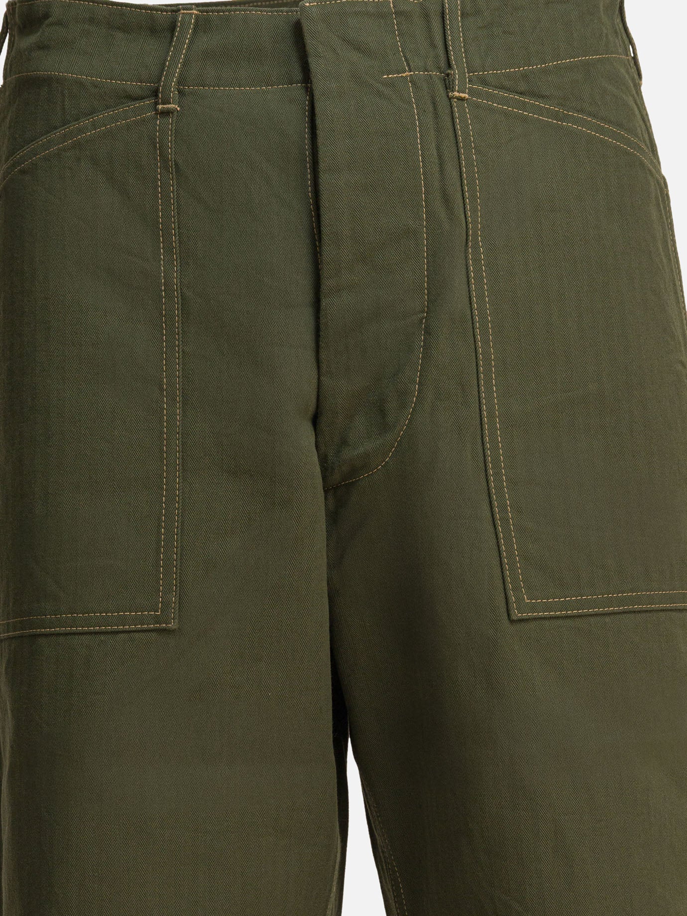 Pantaloni casual Solid colour  Verde - Buzz Rickson&#39;s Uomo | PDP | VIETTI Online Store | thumbnail_3