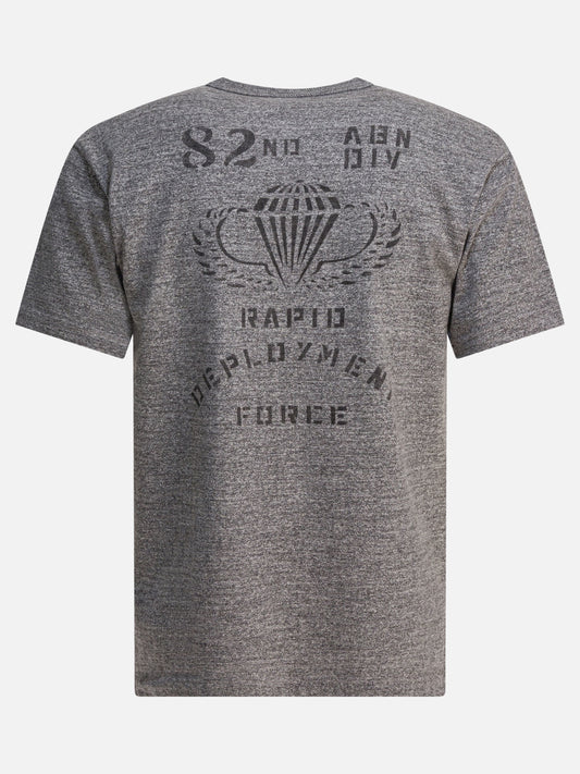 T-shirt girocollo Print  Grigio - Buzz Rickson's Uomo | PDP | VIETTI Online Store | 2
