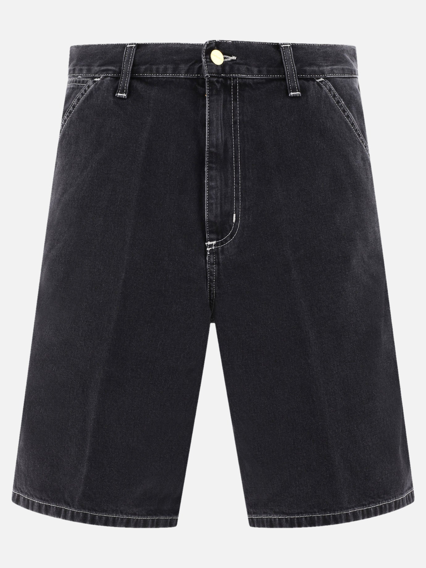Short utility Solid colour  Nero - Carhartt WIP Uomo | PDP | VIETTI Online Store | thumbnail