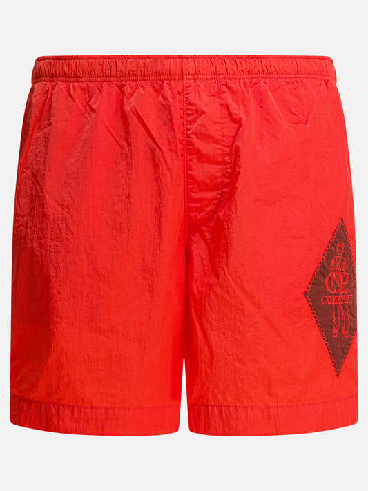Swim shorts Logo  Red - C.P. Company Men | PLP | VIETTI Online Store 
