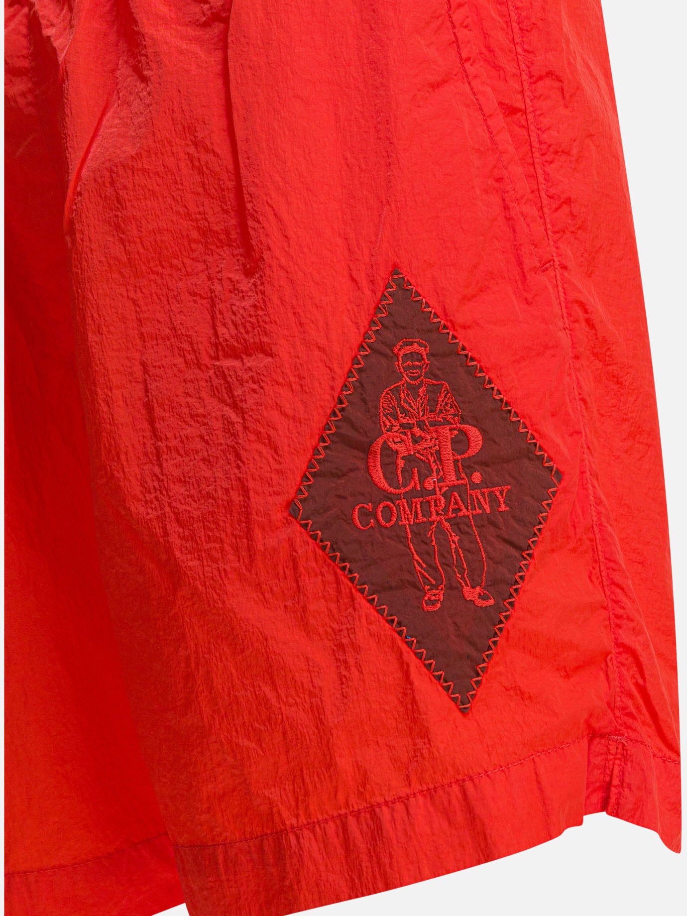 Swim shorts Logo  Red - C.P. Company Men | PDP | VIETTI Online Store | thumbnail_4