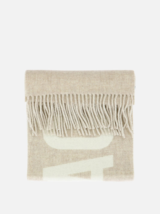 Fringed scarves 100% wool  Beige - Jacquemus Men | PLP | VIETTI Online Store 
