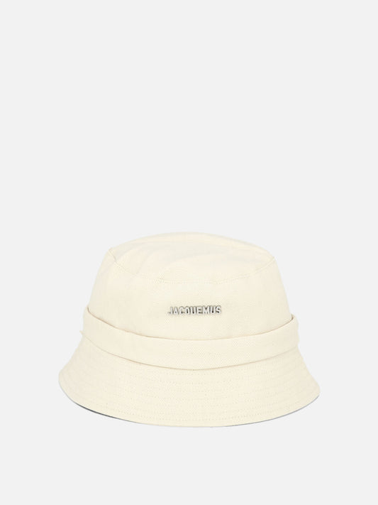 Bucket hats Logo  White - Jacquemus Men | PLP | VIETTI Online Store 
