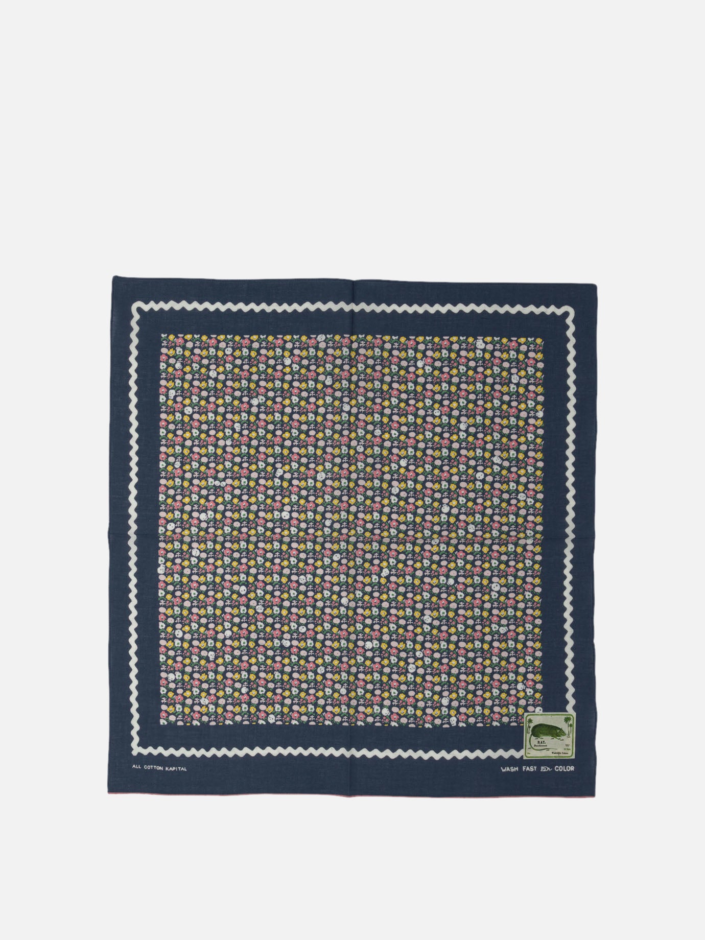 Foulard 100% cotton  Blu - KAPITAL Uomo | PDP | VIETTI Online Store | thumbnail