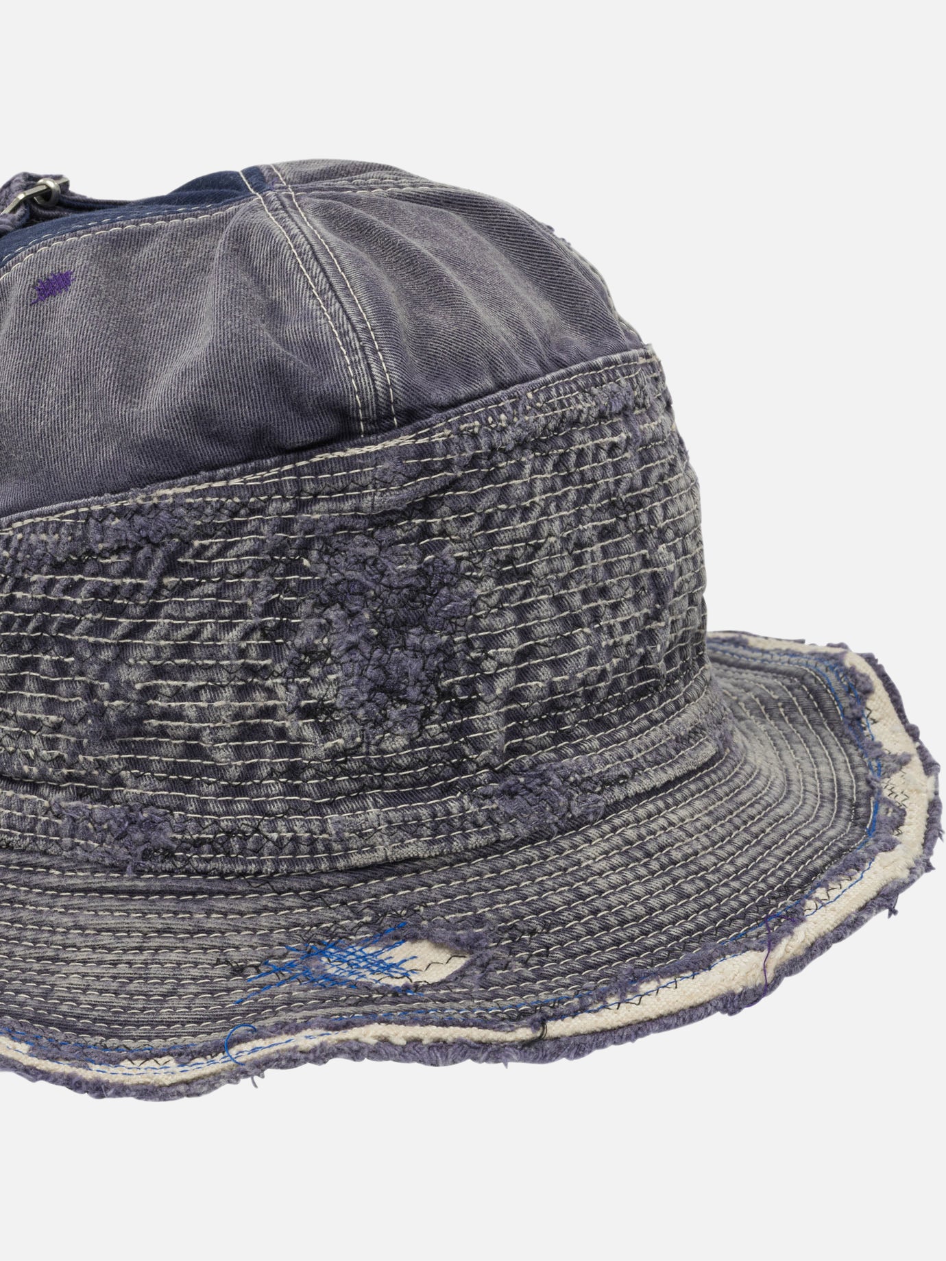 Cappelli bucket 100% cotton  Blu - KAPITAL Uomo | PDP | VIETTI Online Store | Zoom-Modal_4
