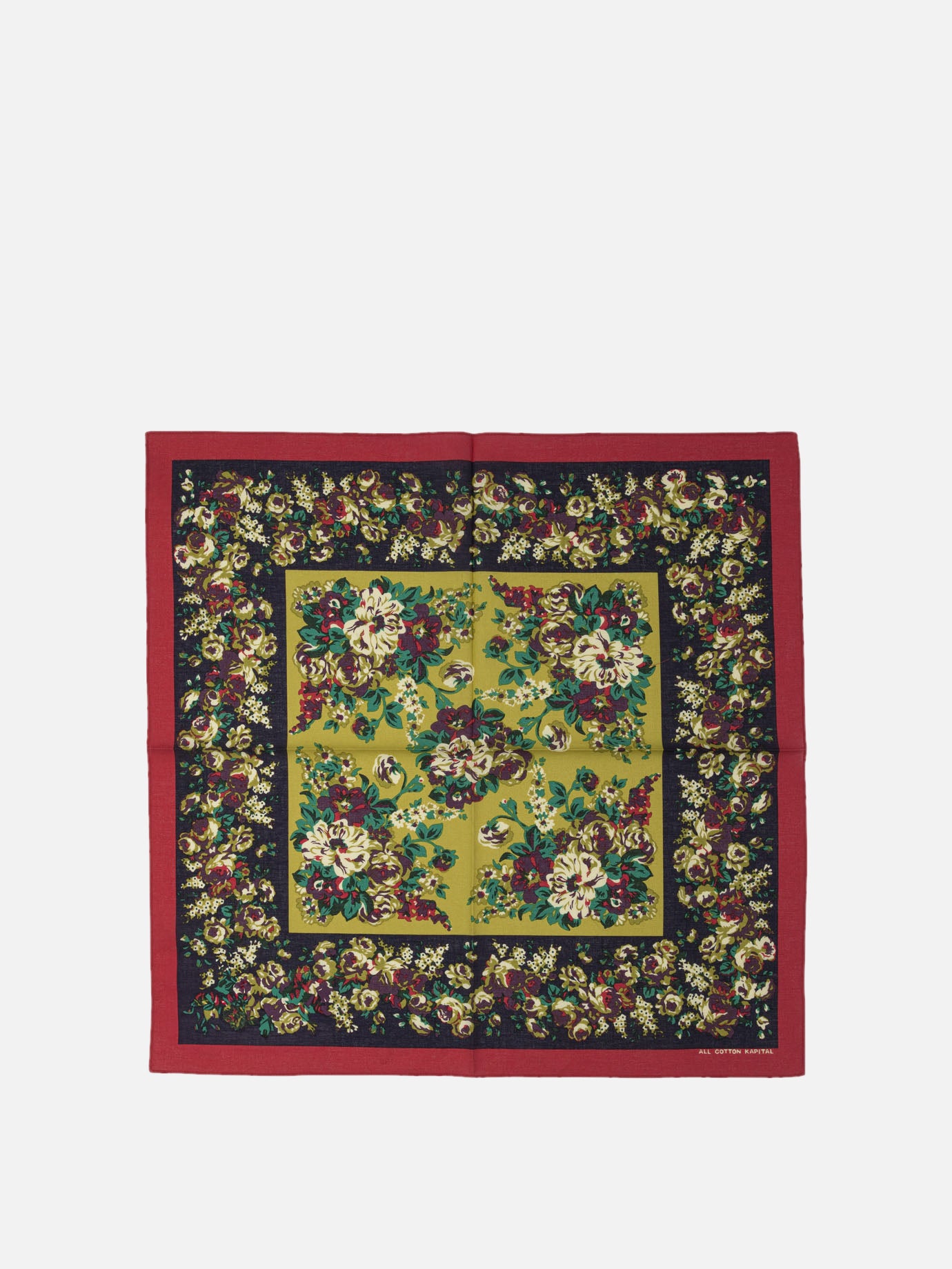 Silk scarves 100% cotton  Red - KAPITAL Men | PDP | VIETTI Online Store | thumbnail
