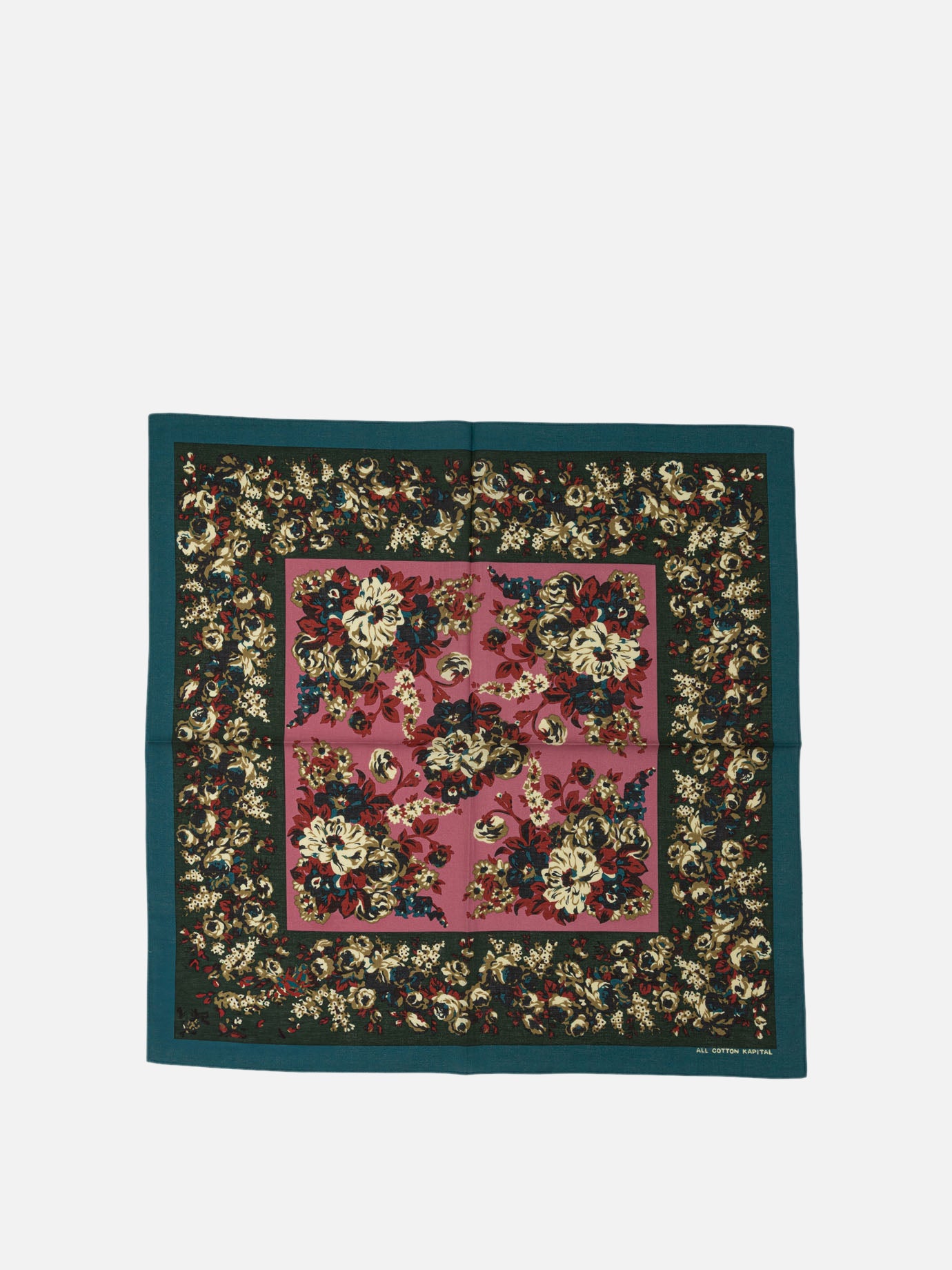 Silk scarves 100% cotton  Green - KAPITAL Men | PDP | VIETTI Online Store | Zoom-Modal
