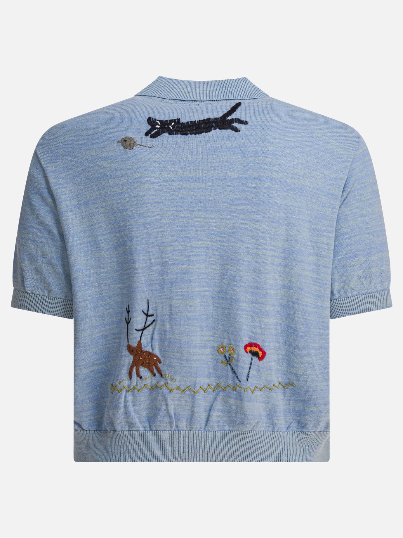 Casual shirts Embroidered  Light blue - KAPITAL Men | PDP | VIETTI Online Store | Zoom-Modal_2
