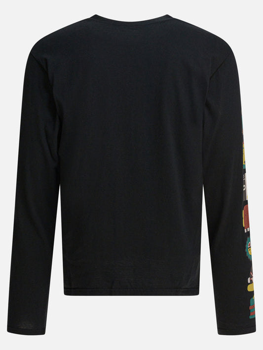 T-shirt girocollo Print  Nero - KAPITAL Uomo | PLP | VIETTI Online Store | 2
