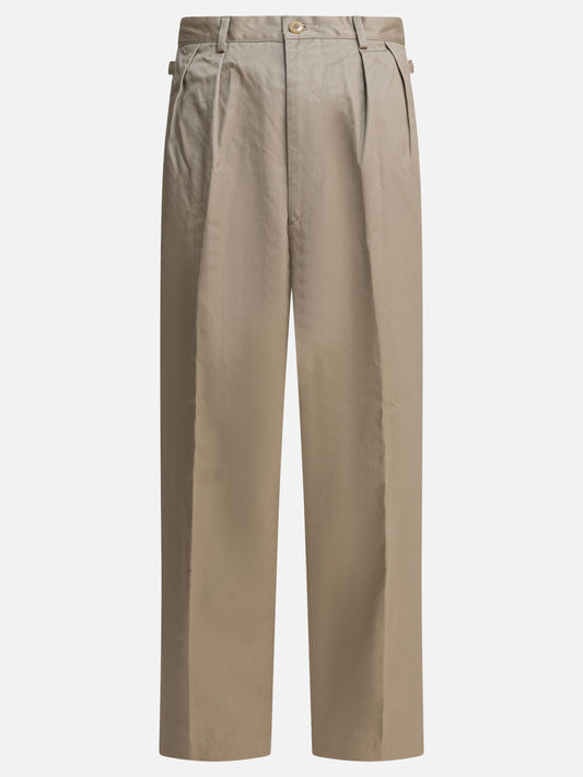 Pantaloni casual Solid colour  Beige - KAPITAL Uomo | PLP | VIETTI Online Store 
