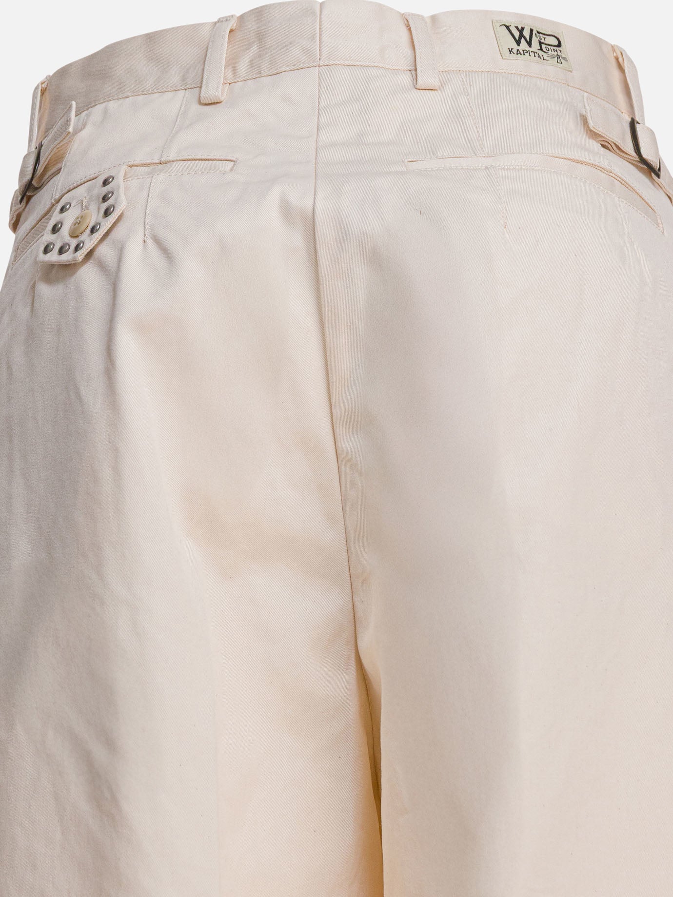 Pantaloni casual Solid colour  Beige - KAPITAL Uomo | PDP | VIETTI Online Store | thumbnail_4